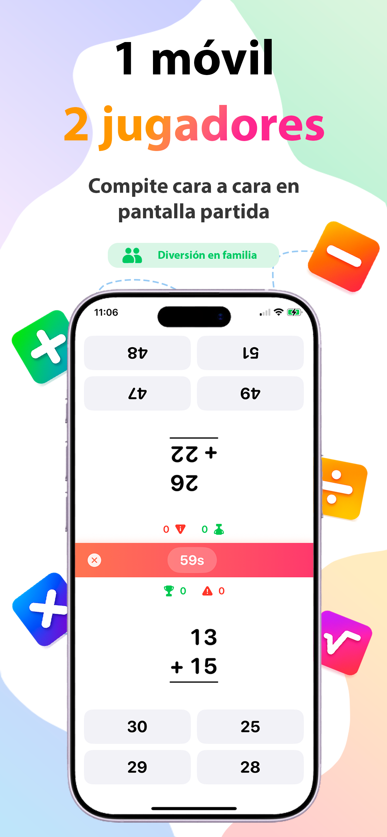 Math Trainer - Two Players